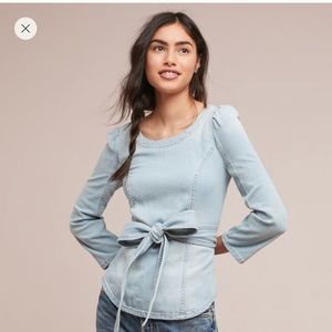 size 4 demon anthropologie shirt